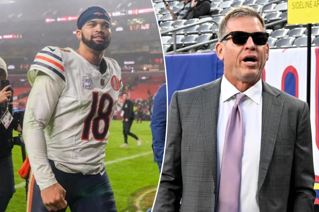 Caleb Williams couldn’t connect with Troy Aikman for routine ‘MNF’ production meeting