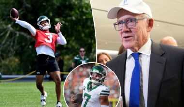 Ex-Jet Jordan Travis accuses Woody Johnson of crass injury remarks following Justin Fields fiasco