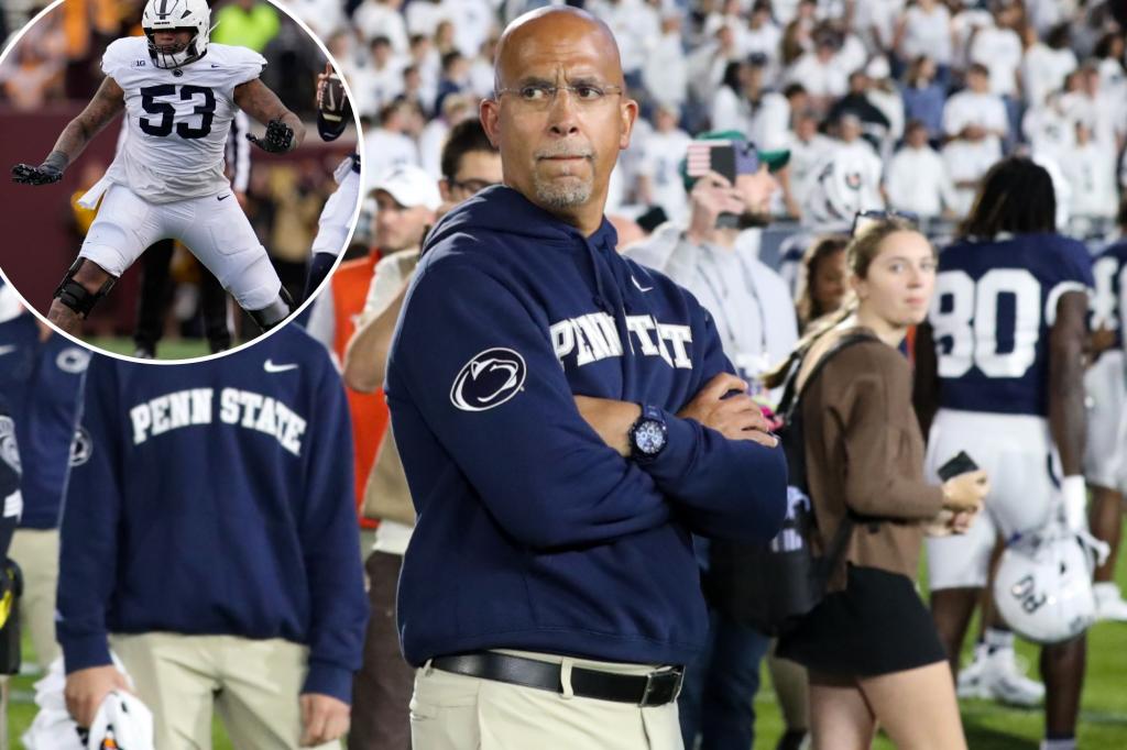 Penn State players feel 'sense of guilt' after James Franklin firing