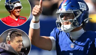 Giants' Jaxson Dart happiness is nothing compared to what's coming