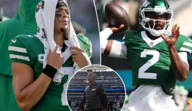 Where Aaron Glenn stands on Jets’ QB switch after Woody Johnson torched Justin Fields
