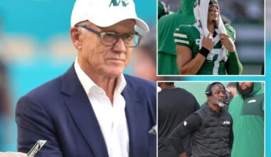 Jets' Woody Johnson rips Justin Fields, backs Aaron Glenn