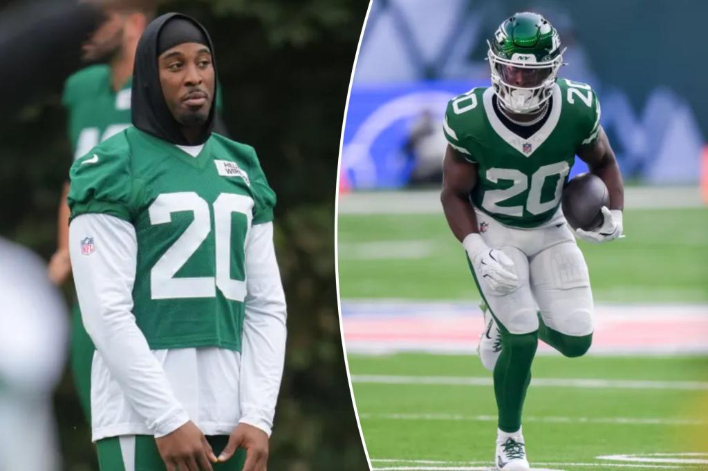 Jets downplay Breece Hall trade rumors after social media post