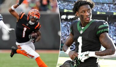 Jets up against NFL's reception leader likely without Sauce Gardner