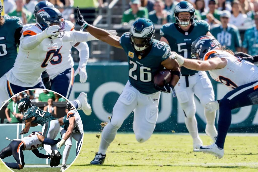 Giants fearing what might come after Saquon Barkley's Eagles regression