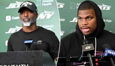 How Aaron Glenn is selling Jets' future to Quinnen Williams