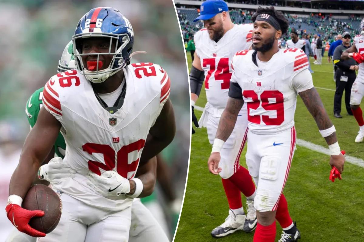 Tyrone Tracy Jr., Devin Singletary ready for extra Giants' load