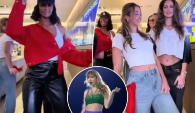 Kayla Nicole parties with NFL WAG as Taylor Swift shades her on new album