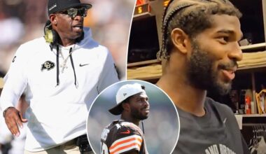 Deion Sanders responds to son Shedeur Sanders' odd Browns interview