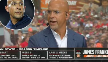 James Franklin breaks silence on Penn State firing