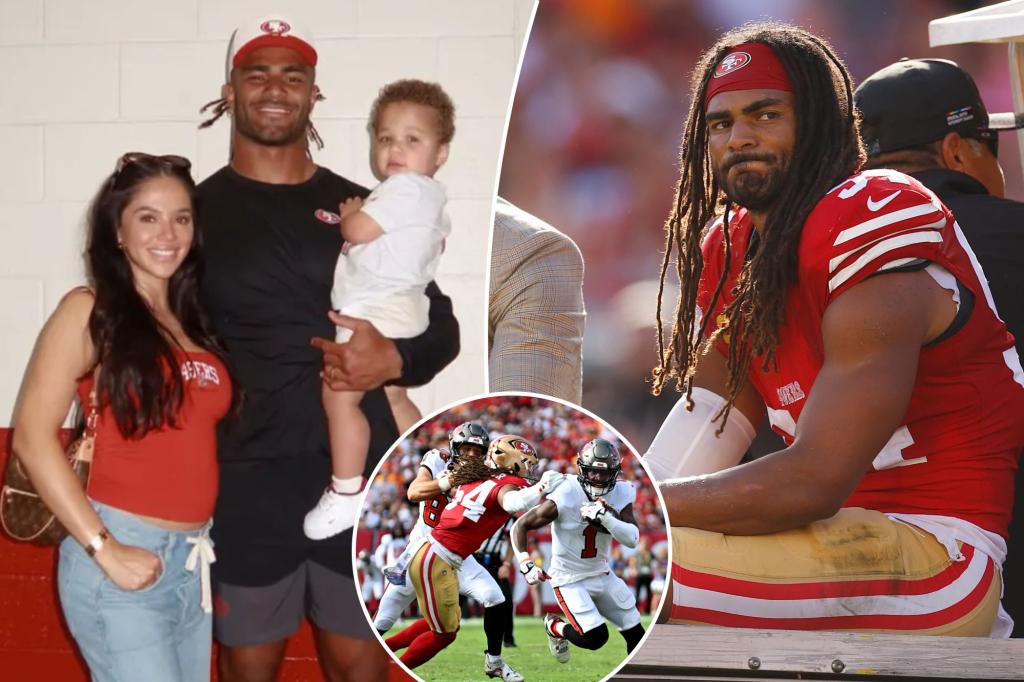 49ers' Fred Warner is at 'complete peace' with season-ending injury