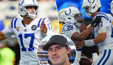 Daniel Jones sends message to Colts skeptics after career revival