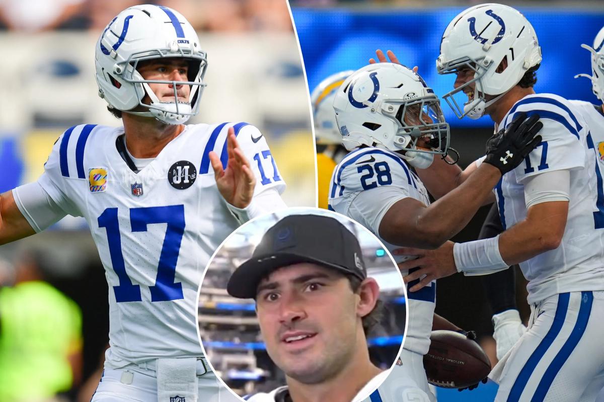 Daniel Jones sends message to Colts skeptics after career revival