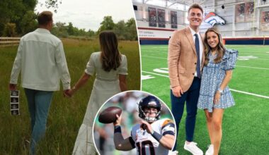 Broncos QB Bo Nix, wife Izzy reveal pregnancy before facing Jets
