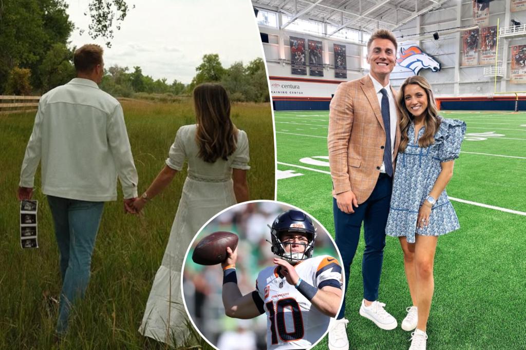 Broncos QB Bo Nix, wife Izzy reveal pregnancy before facing Jets