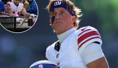 Giants' offensive 'void' hasn't shaken Jaxson Dart's confidence