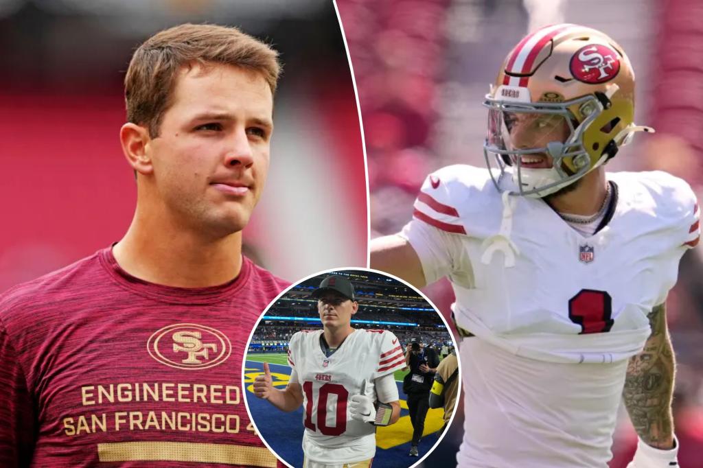 Brock Purdy, Ricky Pearsall out, as 49ers injury nightmare continues