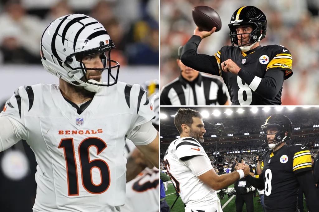 Bengals' Joe Flacco outlasts Steelers' Aaron Rodgers in NFL instant classic