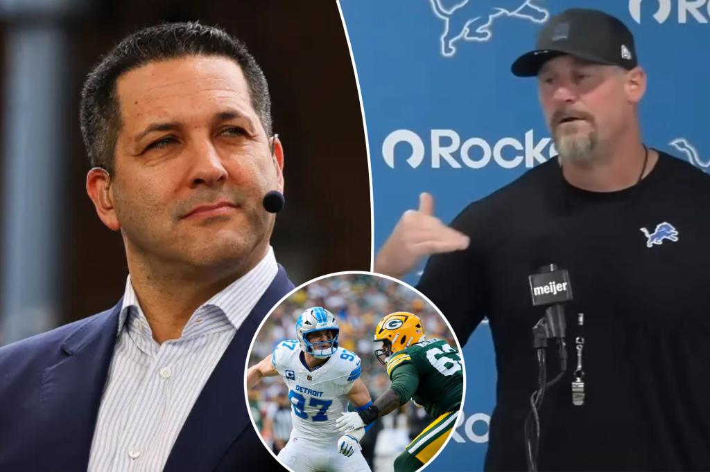 Dan Campbell calls out Adam Schefter for 'bogus' ESPN report