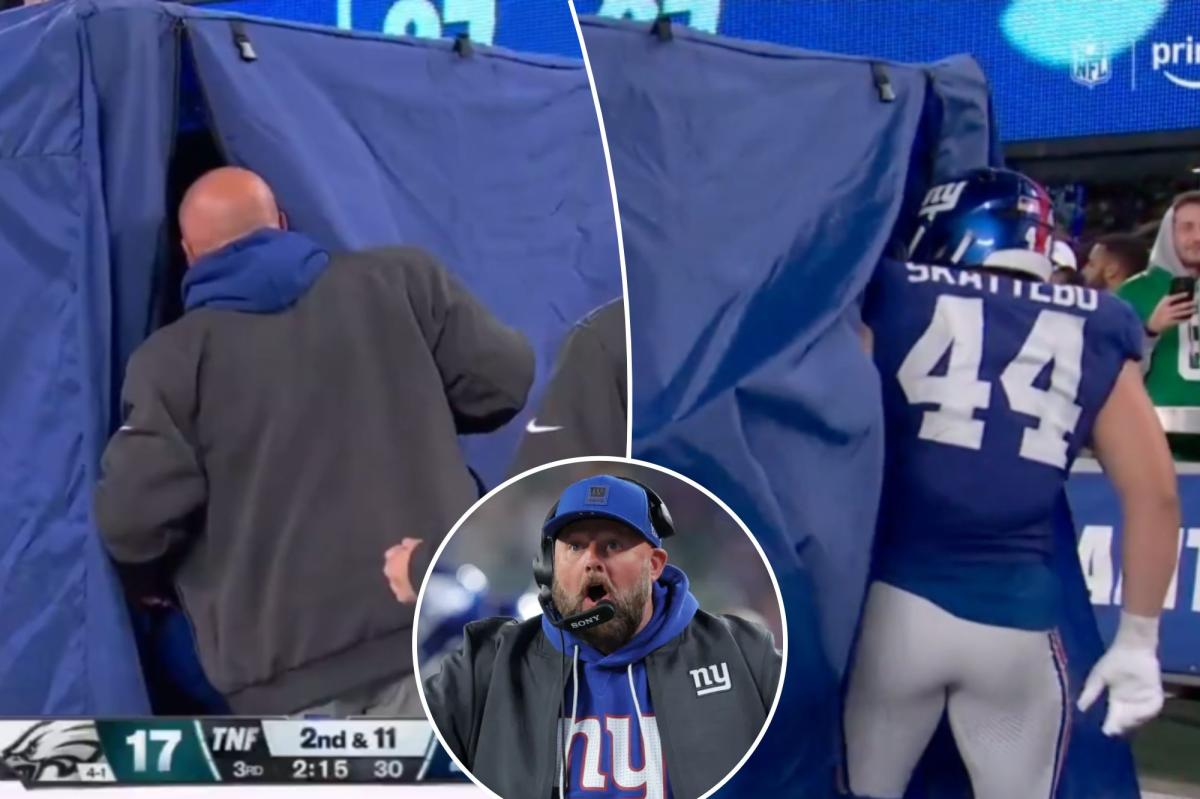 Giants slammed with massive fines — even Cam Skattebo — for Jaxson Dart medical tent flap