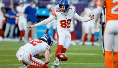 Giants cut Jude McAtamney after his kicking catastrophe