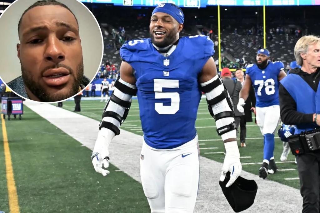 Kayvon Thibodeaux caught dropping Eagles diss after Giants conquest