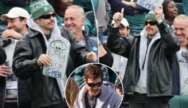 Pete Davidson mocks Giants as star's flip to Eagles fandom hits next level