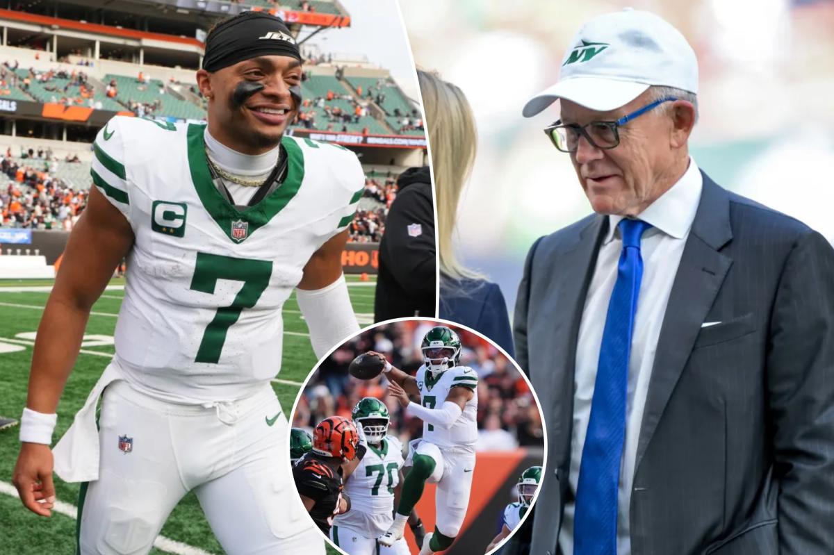 Justin Fields made Woody Johnson look silly before baring his Jets soul