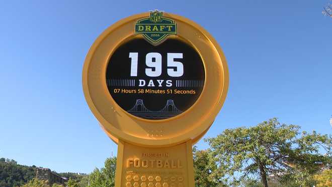 2026 NFL Draft logo in Pittsburgh