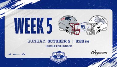 What Bills fans can expect at Highmark Stadium for Bills vs. Patriots