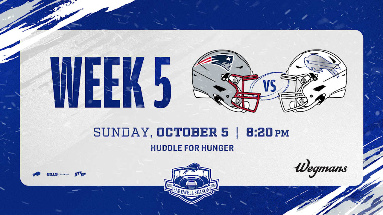 What Bills fans can expect at Highmark Stadium for Bills vs. Patriots