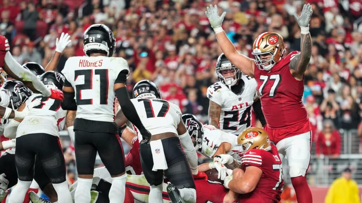 Former NFL ref says 49ers scored an illegal touchdown during final minutes of win over Falcons