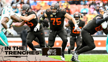 Browns' offensive line builds cohesion amidst changing lineups