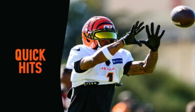 Quick Hits | Ja'Marr Chase, Tee Higgins Welcome Joe Flacco With Open Arms: 'He's Still Getting It Out There'