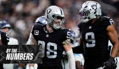 Raiders defensive line put on a show against Titans