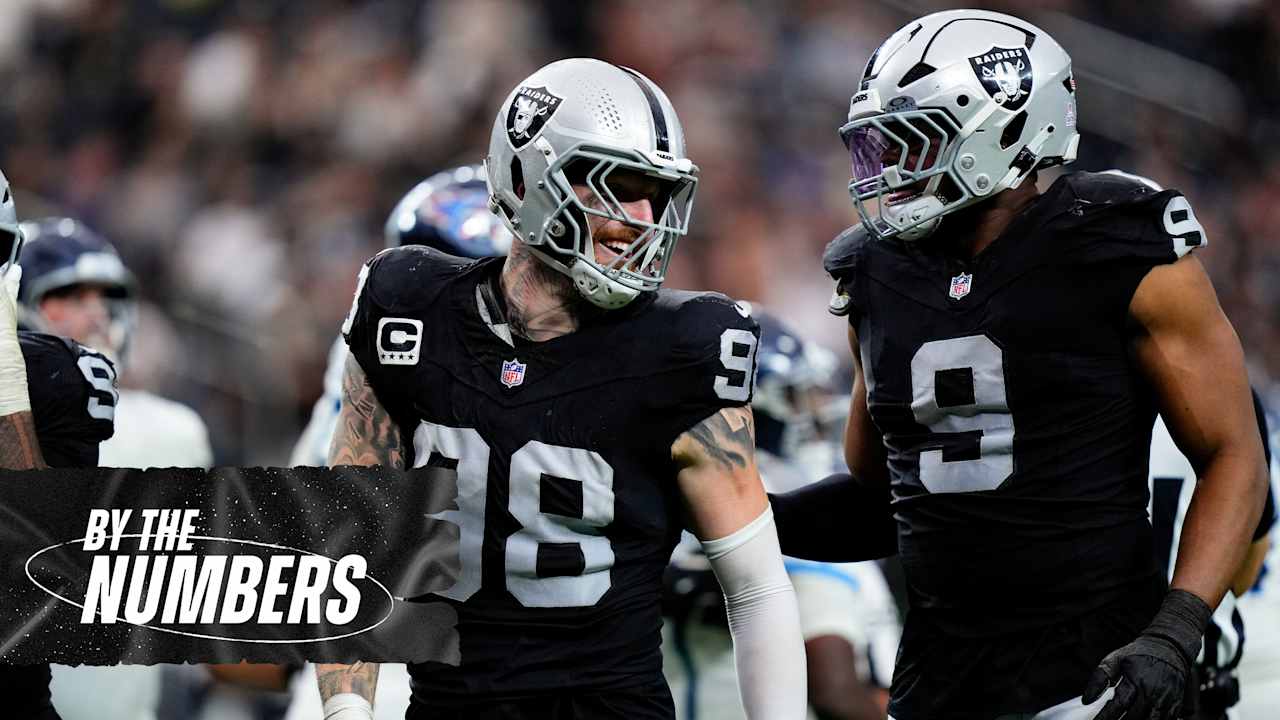 Raiders defensive line put on a show against Titans