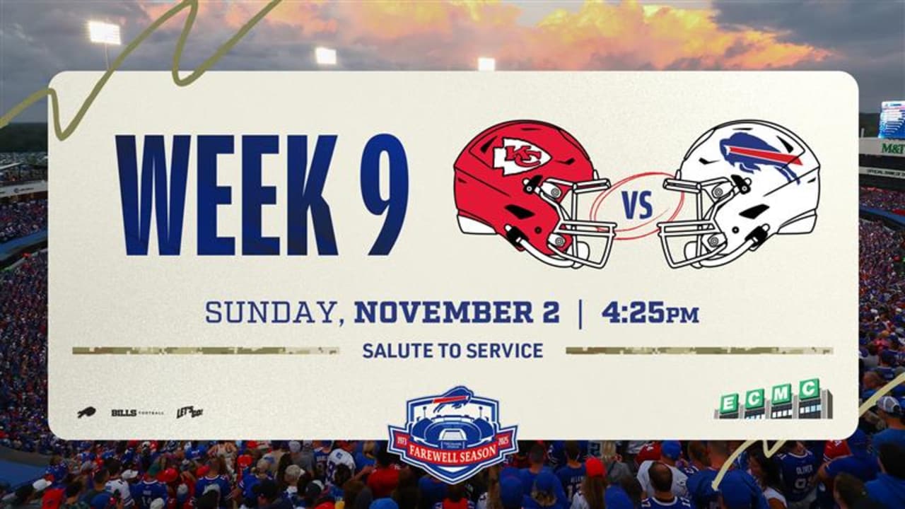 What Bills fans can expect at Highmark Stadium for Week 9 vs. Chiefs