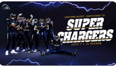 Chargers All-Navy Uniforms Returning for Super Chargers Game vs. Texans