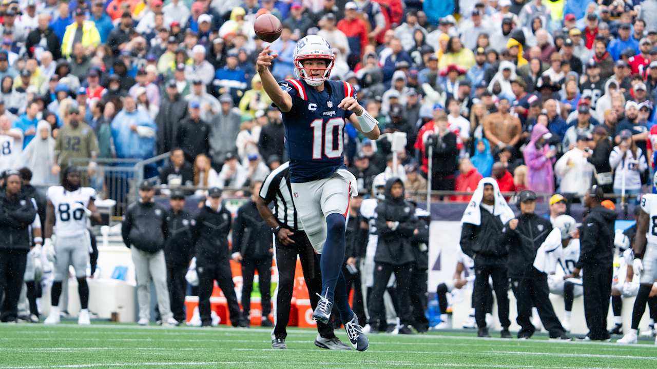 Patriots QB Drake Maye Might Have a Signature Throw 