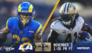 Los Angeles Rams vs. New Orleans Saints at SoFi Stadium