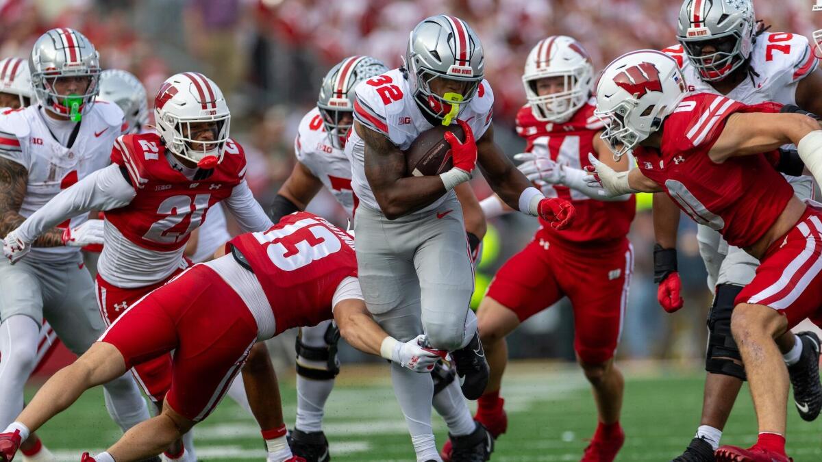 No. 1 Ohio State shuts out Wisconsin: Score, analysis as Julian Sayin throws 4 TDs