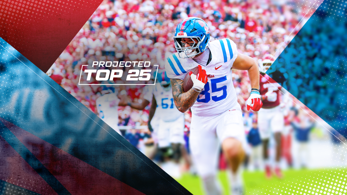 Tomorrow's Top 25 Today projects college football rankings entering Week 10