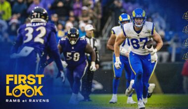Rams begin back-to-back road games taking on Ravens in Baltimore in Week 6