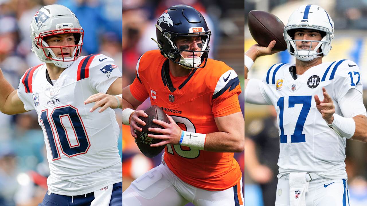 Drake Maye breaks Patriots franchise record; Broncos' Bo Nix proves no lead is safe
