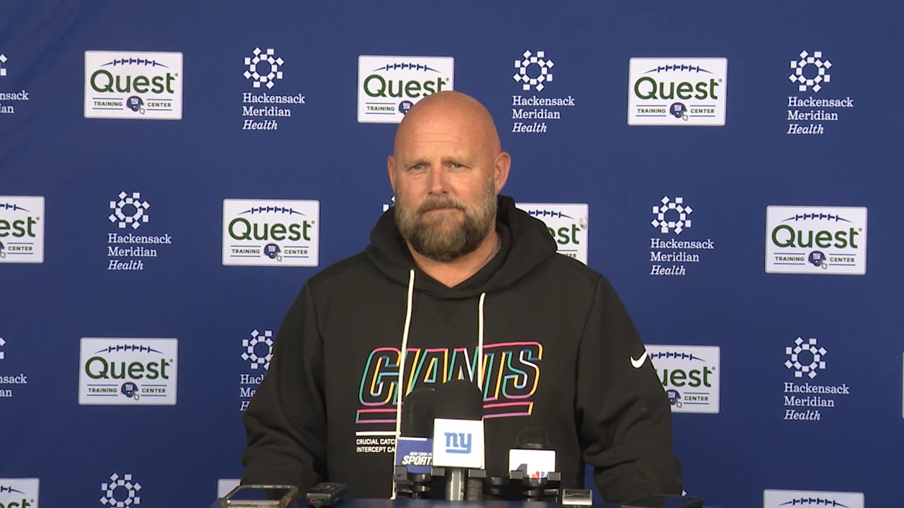 Coach Brian Daboll, QB Jaxson Dart, DL Dexter Lawrence II, OLB Brian Burns, WR Darius Slayton