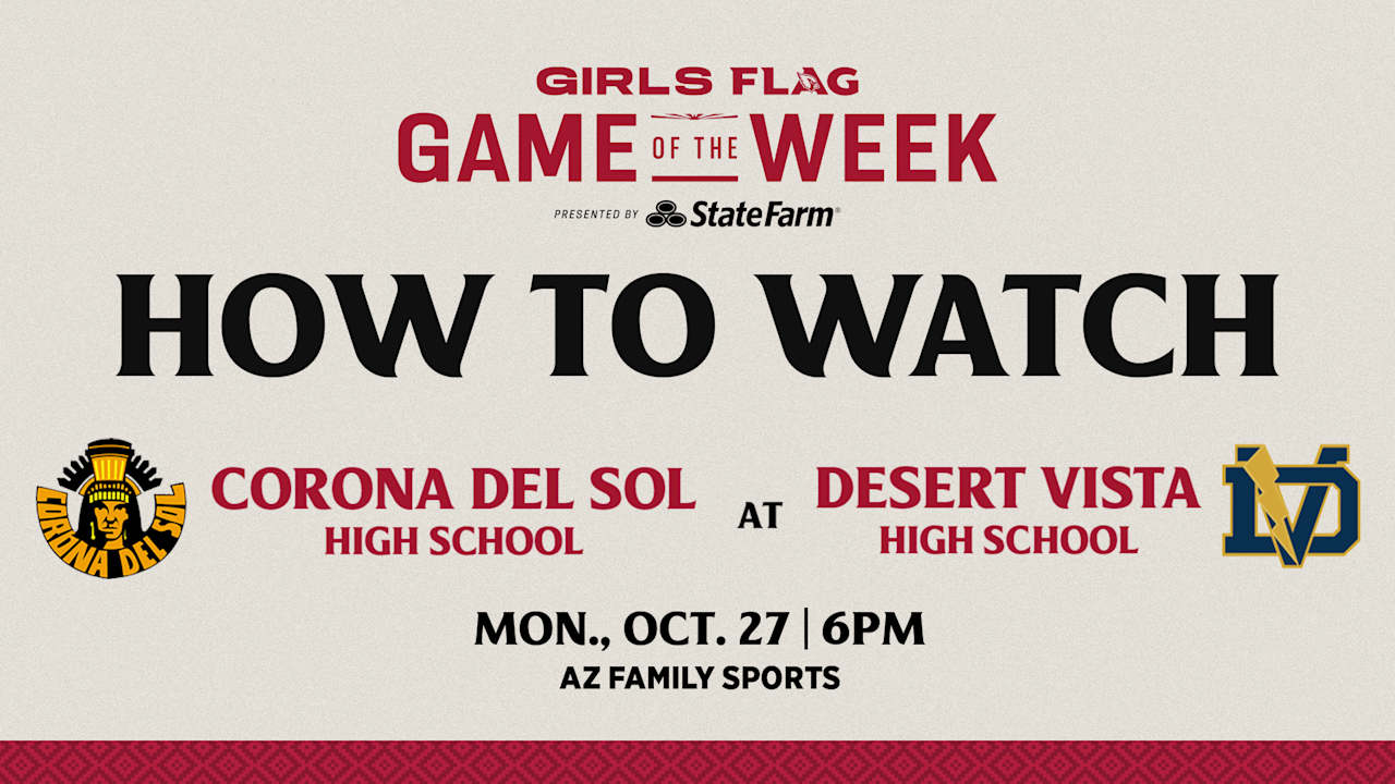 Corona del Sol at Desert Vista, Flag Football Game of the Week