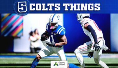 Colts have No. 1 scoring offense in NFL, red zone surge continues, Josh Downs shines on key plays, Adetomiwa Adebawore comes through with important pressure late vs. Cardinals