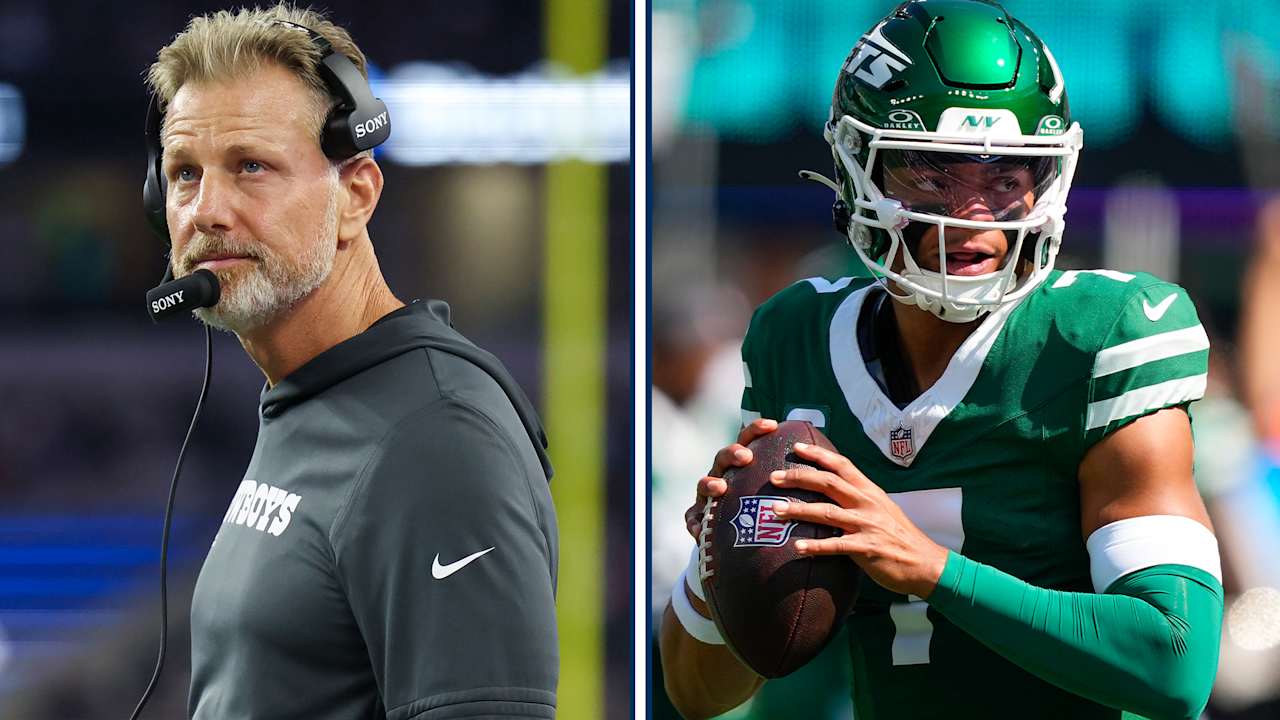 Matt Eberflus breaks down how Cowboys need to play his former QB, Justin Fields
