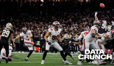 Buccaneers vs. Saints Data Crunch