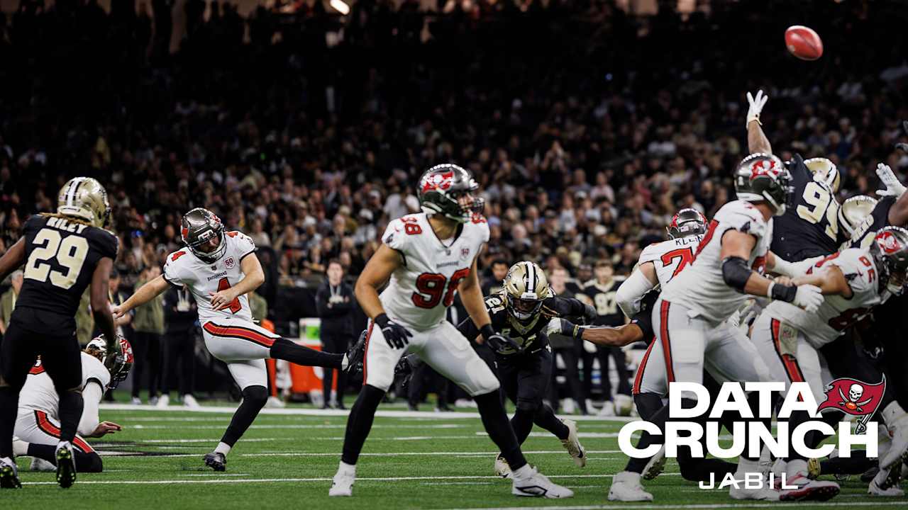 Buccaneers vs. Saints Data Crunch